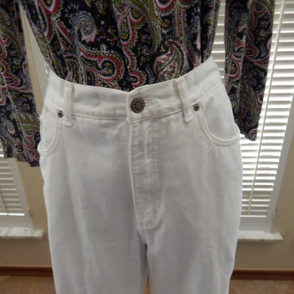 VINTAGE HALSTON CROP JEANS - Picture 2 of 4